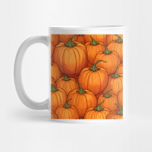 Pumpkin Pattern 12 Mug